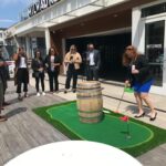 Mini-golf for a team-building activity with CityToursMKE
