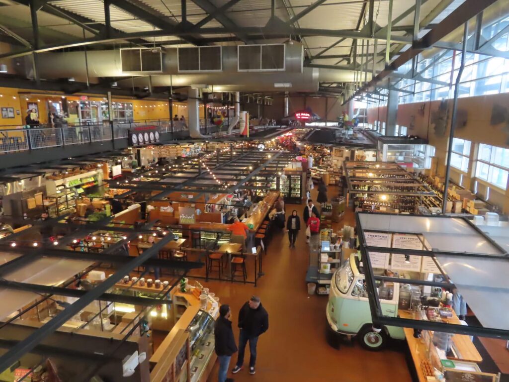 Inside Milwaukee Public Market