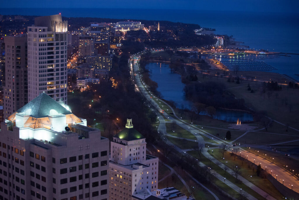 Milwaukee’s Lakefront After Dark