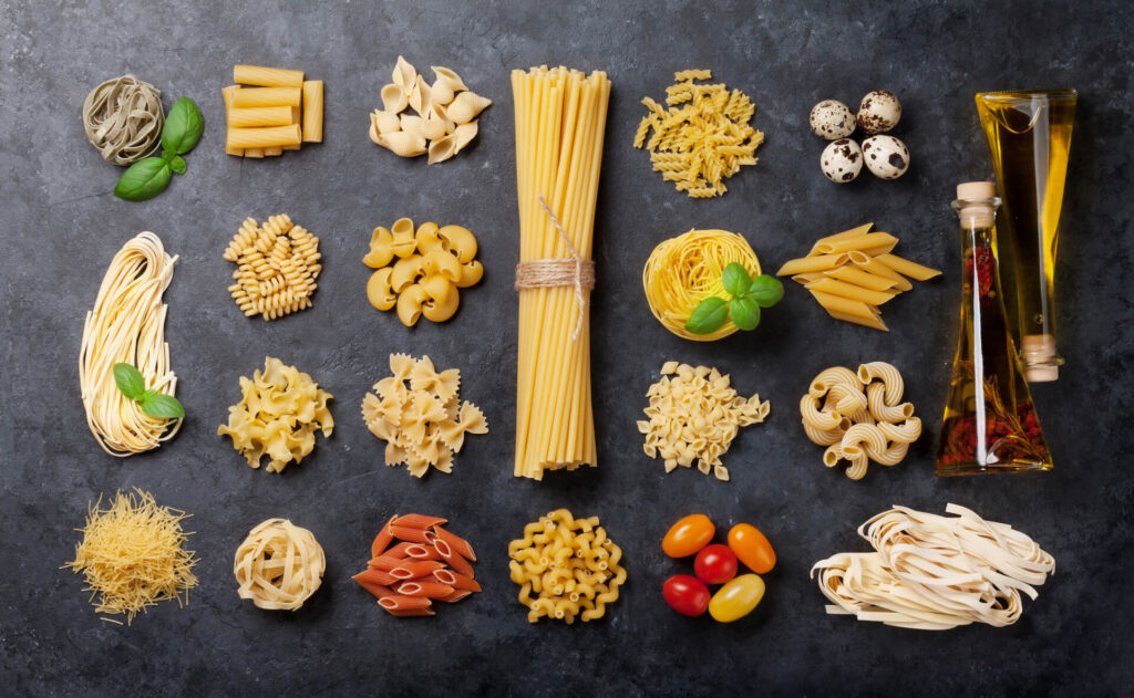 Various pasta