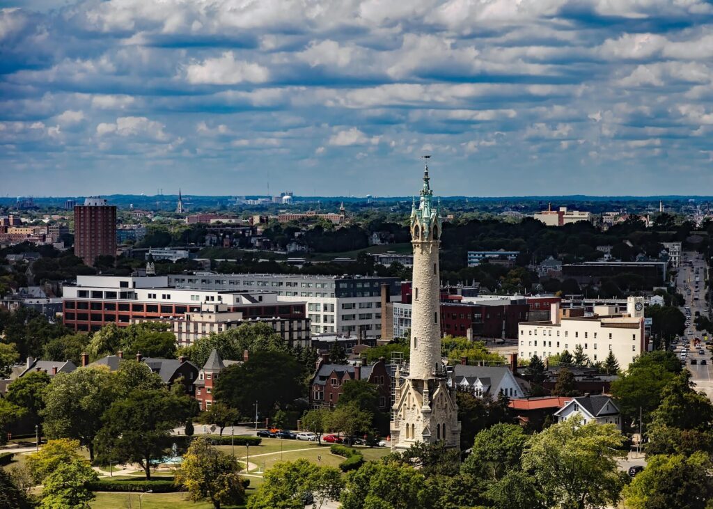 Milwaukee City skyline